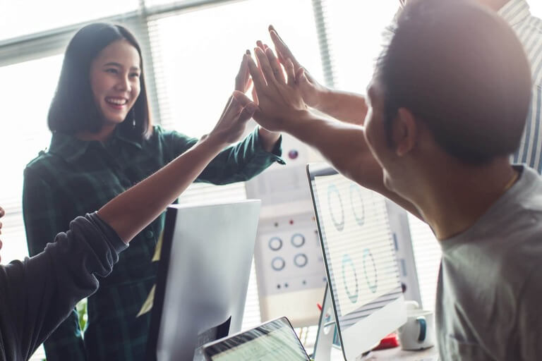How does CreaThink Solutions ensure quality in its Business Process Outsourcing (BPO) services