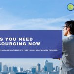 Visual guide highlighting key indicators that suggest the need for outsourcing in business operations.