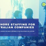 Image depicting offshore staffing solutions tailored for Australian companies, showcasing diverse professionals collaborating online.