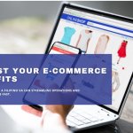 Graphic illustrating strategies to boost e-commerce profits via improved business compliance measures.