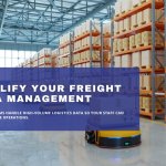 Visual representation of streamlined freight data management for improved efficiency and organization.