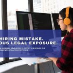 Female software developer working remotely highlighting overseas hiring compliance risks