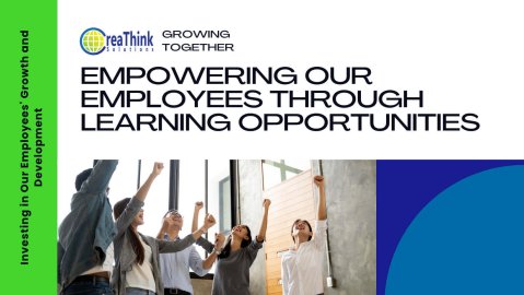 Fueling Growth: CreaThink Solutions' Commitment to Employee Development & Learning