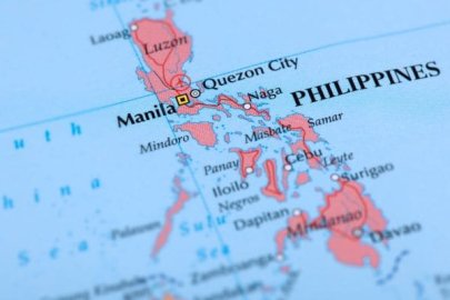 Map of the Philippines highlighting major cities.