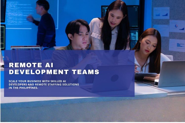 Remote AI development team collaborating on software engineering and artificial intelligence projects.